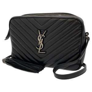 Saint Laurent Paris Lou Camera Bag Black
